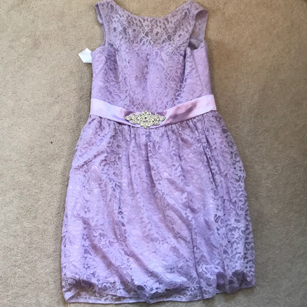 Lavender bridesmaid/formal dress-knee length